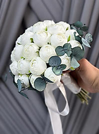 OKALİPTUSLU ŞAKAYIK GELİN ÇİÇEĞİ