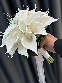 UZUN ÖMÜRLÜ İNCİLİ GALA BUKETİ