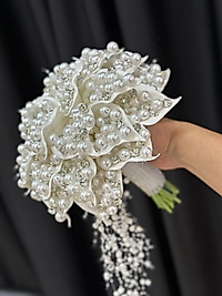 BEYAZ İNCİLİ GALA GELİN ÇİÇEĞİ