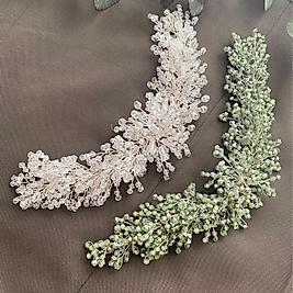 İKİLİ TAÇ ( yağ yeşili ve krem )