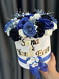 MAVİ & LACİVERT İSTEME ÇİÇEĞİ