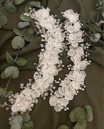 İKİLİ ÇİÇEKLİ TAÇ