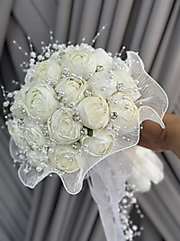 İNCİLİ TAŞLI ŞAKAYIK GELİN ÇİÇEĞİ