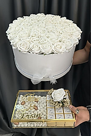 50 GÜLLÜ İSTEME ÇİÇEĞİ & İSTEME ÇİKOLATASI