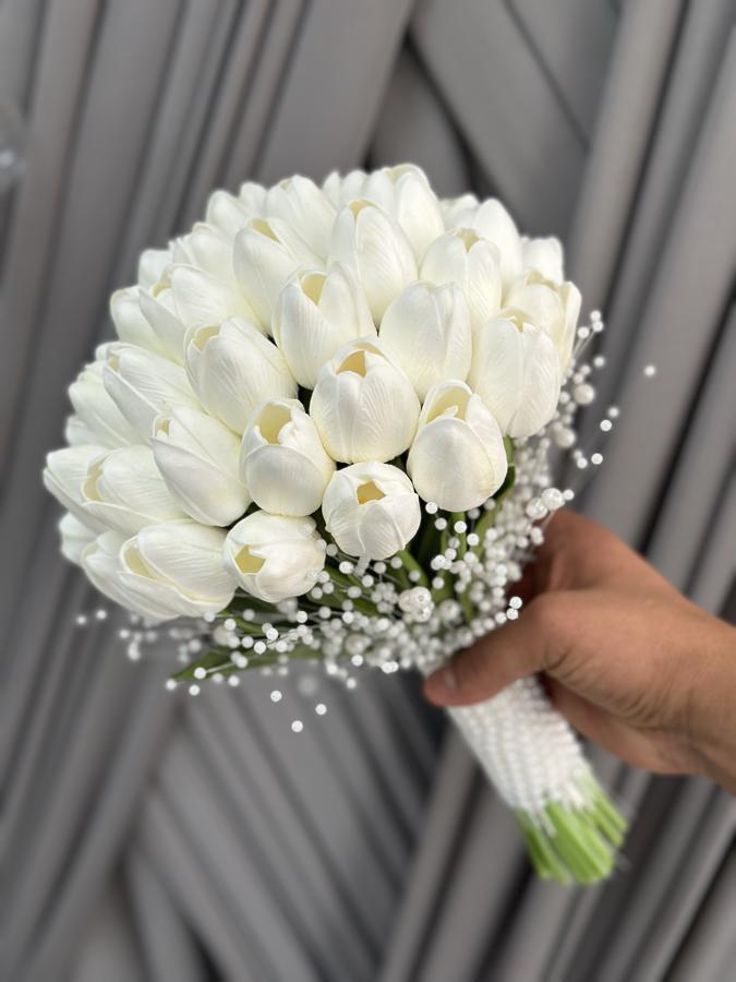 İNCİLİ ISLAK LALE ( 35 ADETLİ )